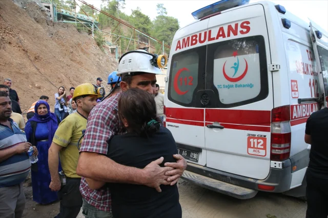 Denizli'deki Madende Mucize Kurtuluş Herkesi Sevindirdi