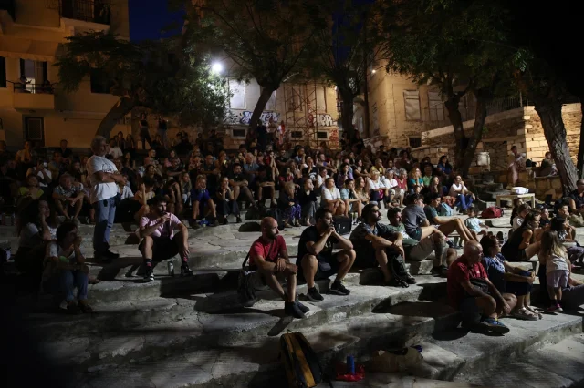 Siros Adası'nda Filistin Direnişi Belgeseline Büyük İlgi