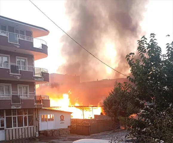 Konya'da Silah Fabrikasında Korkutan Yangın: Ayrıntılar Ortaya Çıktı