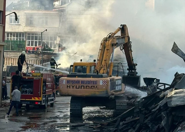 Konya'da Silah Fabrikasında Korkutan Yangın: Ayrıntılar Ortaya Çıktı