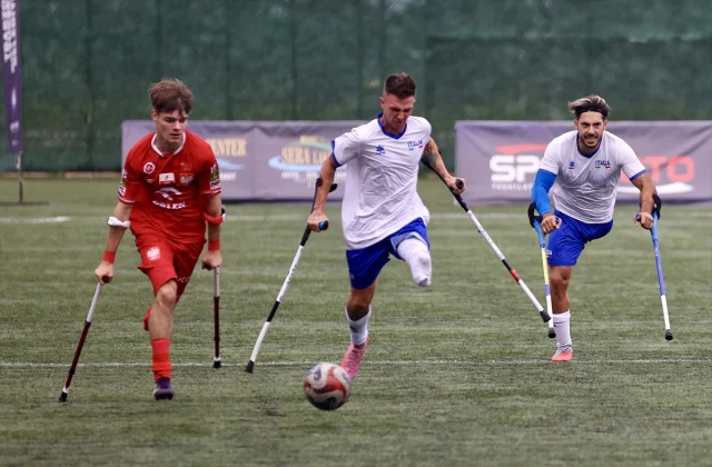 Ampute Futbolda Polonya'nın İtalya Zaferi Herkesi Büyüledi