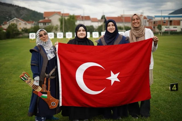 Mostar'da Uluslararası Okçuluk Heyecanı