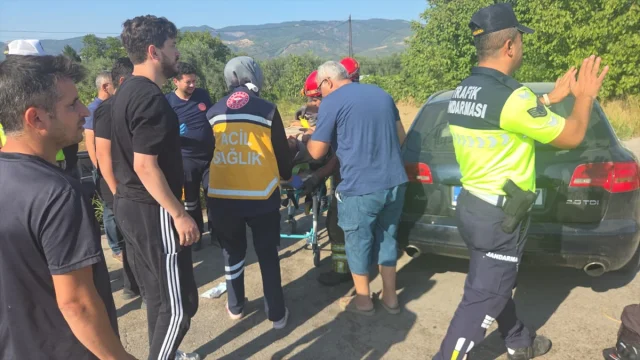Bursa'da Şok Kaza! İki Otomobil Çarpıştı, Dört Yaralı