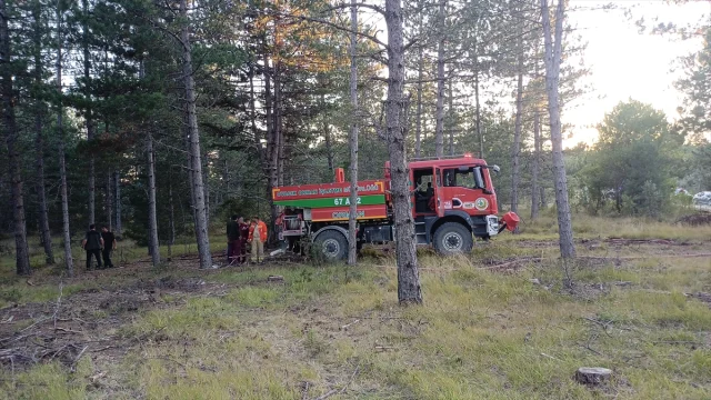 Karabük'te Orman Yangını Neyse ki Kontrol Altında