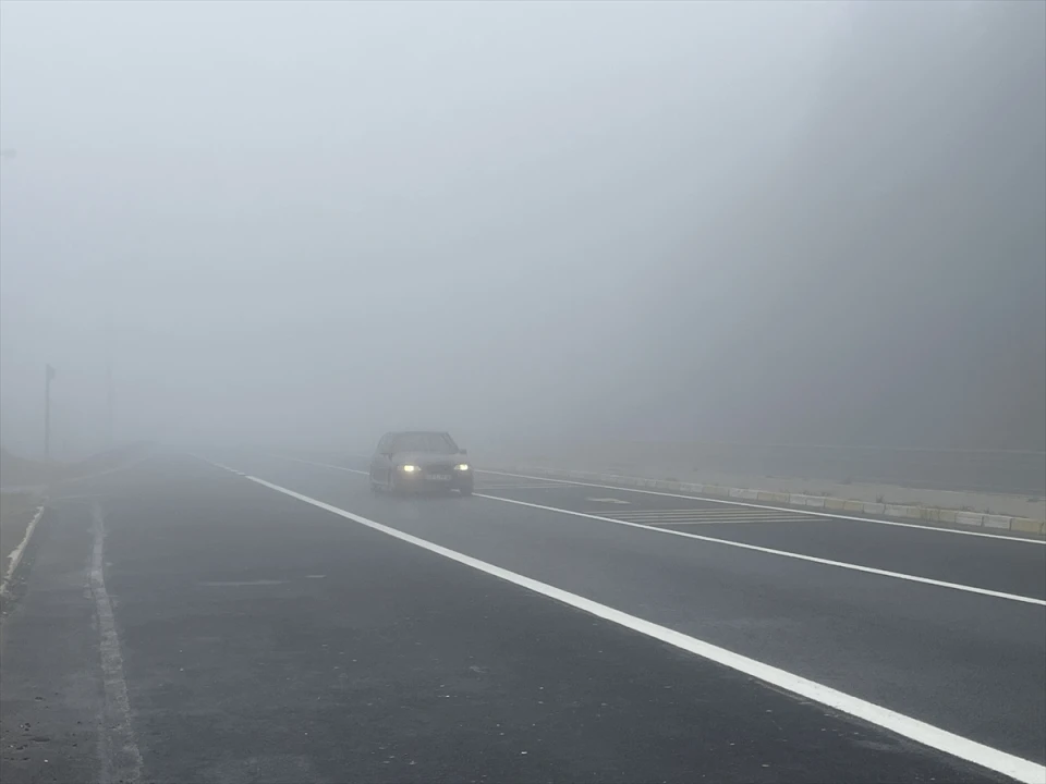 Bolu Dağı'nda Sürüş Riskleri Artıyor Sisin Etkisi Büyüyor