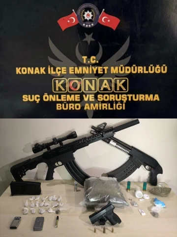 İzmir’deki Büyük Operasyon ile Uyuşturucu ve Silah Ağları Çö...