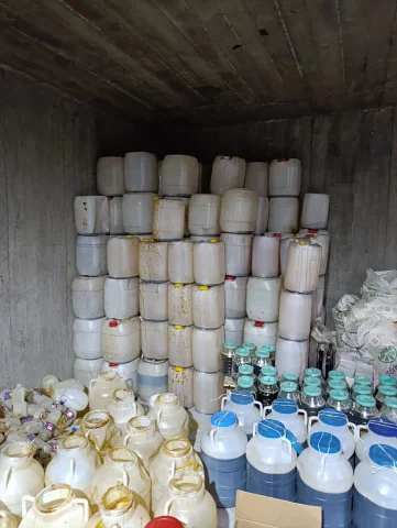 Ağrı'da Kaçak Pekmez Operasyonu Şaşırttı