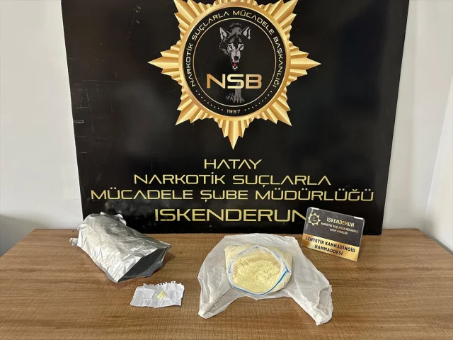 Hatay'da Büyük Operasyon: Uyuşturucuyla Yakalanan Şüpheliler...