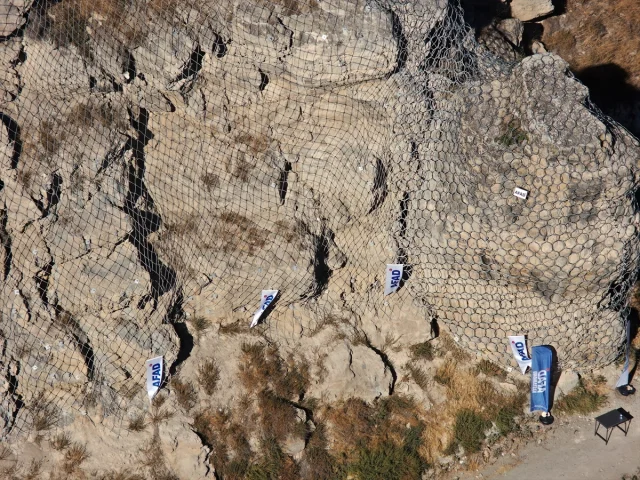 Kastamonu Kalesi'nin Etrafına Yerleştirilen Çelik Örtü Tamamlandı