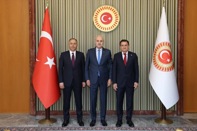 Meclis Başkanı Kurtulmuş, Yerlikaya ve Oğuz ile Sürpriz Görü...