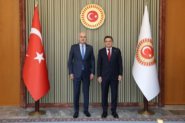 Meclis Başkanı Kurtulmuş, Yerlikaya ve Oğuz ile Sürpriz Görüşme Yaptı