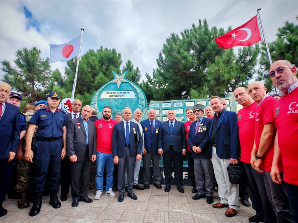 Ertuğrul Fırkateyni Anısına Trabzon'da Duygusal Tören