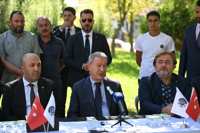 Hulusi Akar'dan Çarpıcı Açıklamalar: Terörün Sonunu Getireceğiz