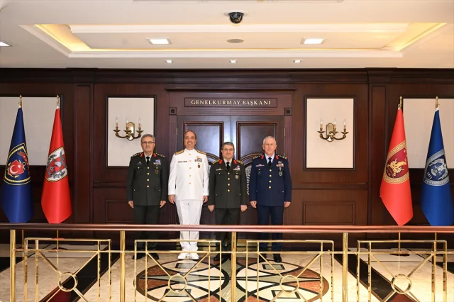 Türk Silahlı Kuvvetleri'nin Zirvesinde Önemli Buluşma: Komutanlar Ankara’da