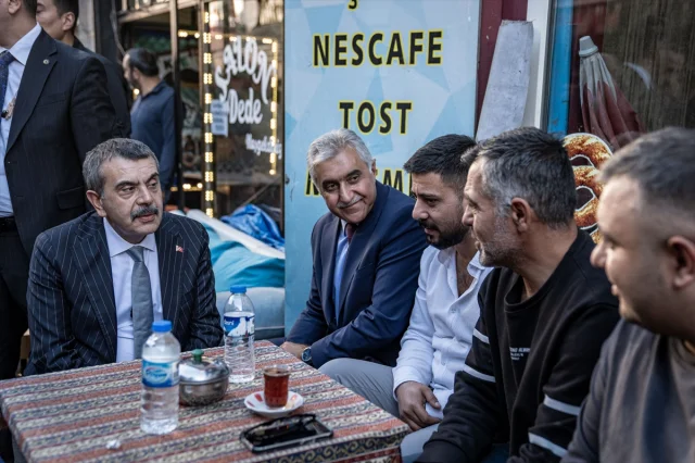 Milli Eğitim Bakanı Tekin'in Erzurum'daki Yoğun Temasları