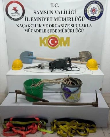 Rüyadan Gerçeğe: Samsun'da Define Arayışı Suçüstü Yakalandı