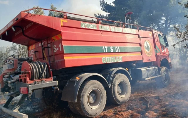 Çanakkale'deki Büyük Yangın İle Mücadelede Neler Yaşandı