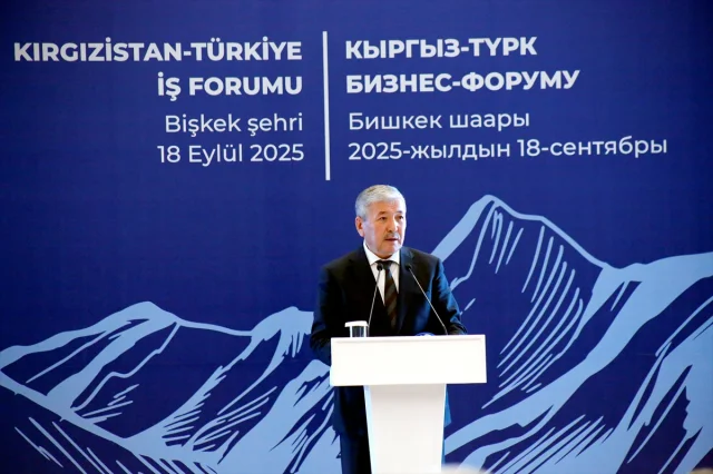 Kırgız-Türk İş Forumu'nda Yatırımlar Yeni Ufuklarla Buluşuyo...