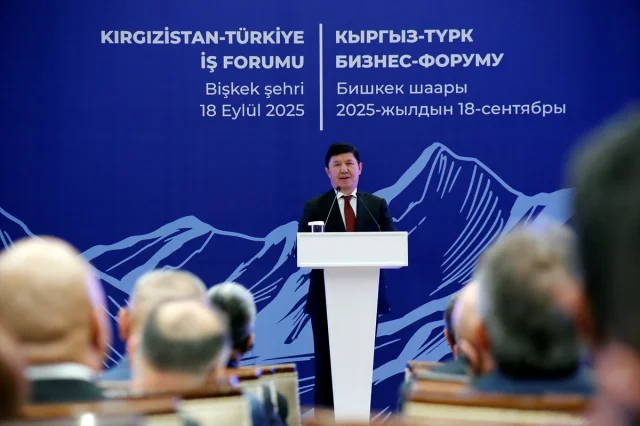 Kırgız-Türk İş Forumu'nda Yatırımlar Yeni Ufuklarla Buluşuyor