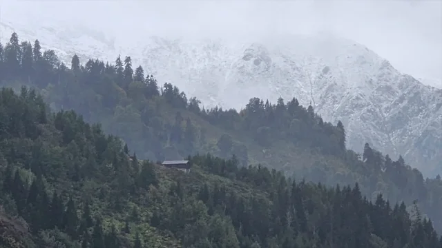 Rize'nin Yaylalarına Mevsimin İlk Karı Düştü: Doğa Severler İçin Mükemmel Bir Manzara