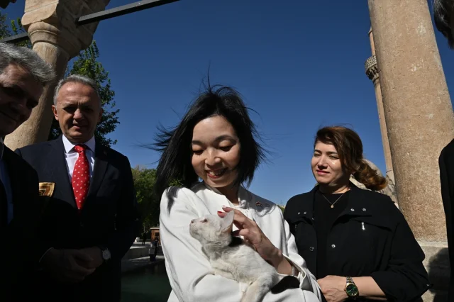 Japonya Prensesi Akiko Mikasa'nın Balıklıgöl Sürprizi