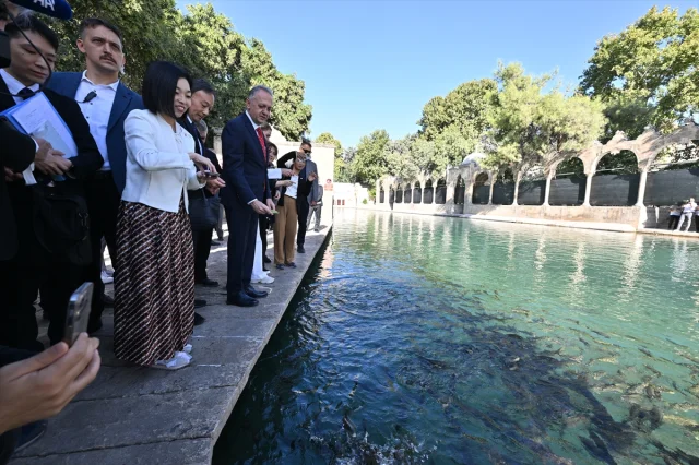 Japonya Prensesi Akiko Mikasa'nın Balıklıgöl Sürprizi