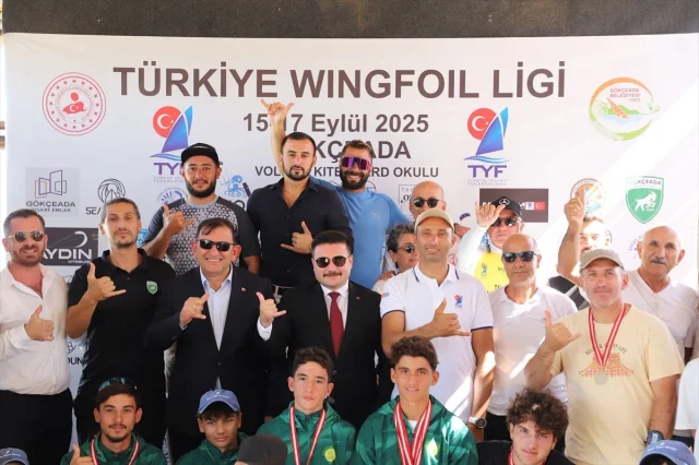 Gökçeada'da Rüzgar Kanatlarına Zafer: Türkiye Wingfoil Ligi Heyecan Yarattı