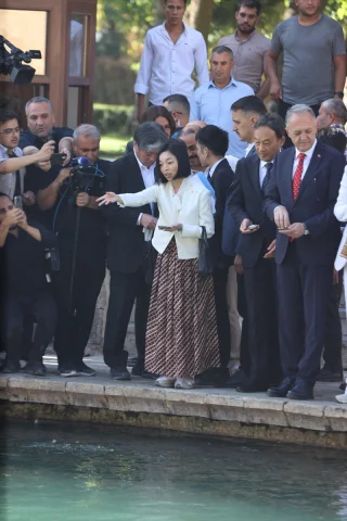 Japonya Prensesi Akiko Mikasa'nın Balıklıgöl Sürprizi