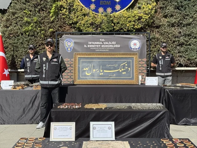 İstanbul'da Tarihi Eser Kaçakçılığına Büyük Darbe