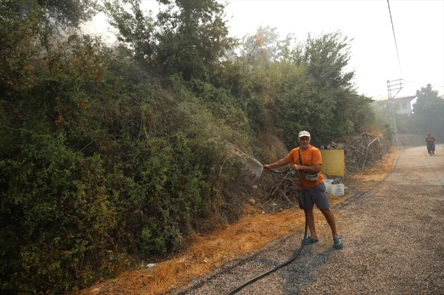 Malatya'dan Alanya'ya Uzanan Dayanışma Yangınla Mücadelede