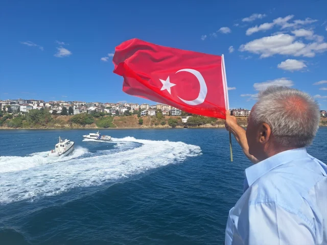 Tekirdağ'da Gaziler İçin Unutulmaz Tekne Turu