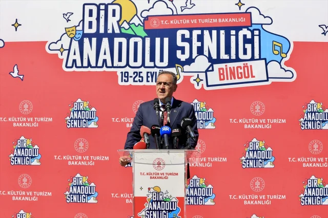 Bingöl'de Anadolu Kültürü Buluşmaları Başladı