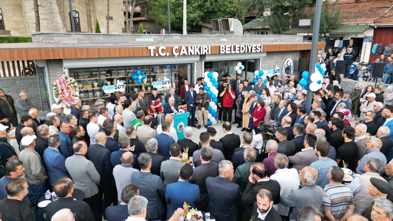 Çankırı'da Yerel Üretimin Kalbi: ÇANSÜT Satış Ofisi Görkemli Törenle Açıldı