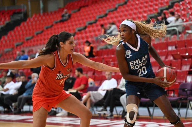 19. Erciyes Kupası'nda Nefes Kesen Kadınlar Basketbol Maçı