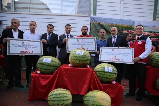 Diyarbakır'ın Dev Karpuzları Festivale Damgasını Vurdu