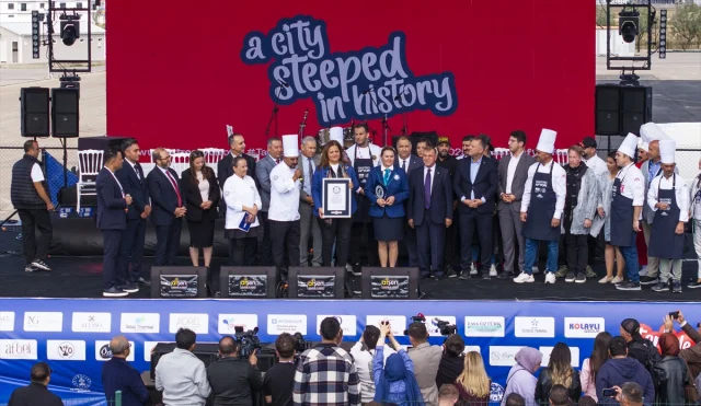 Gastro Afyon Festivali Başladı: Dev Lezzetler ve Rekorlar Bir Arada