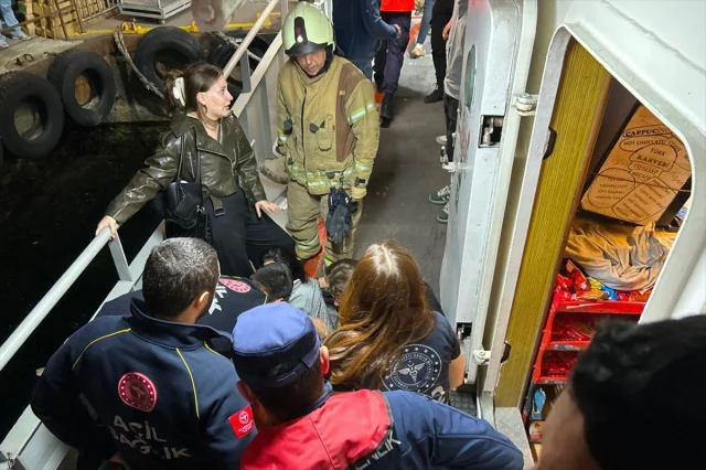 İstanbul Boğazı'nda Heyecan Dolu Kaza: Yolcu Teknesi ile Yük Gemisi Çarpıştı