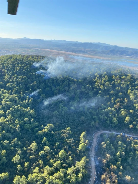 Muğla'nın Milas İlçesindeki Yangın Kontrol Altına Alınamıyor mu?