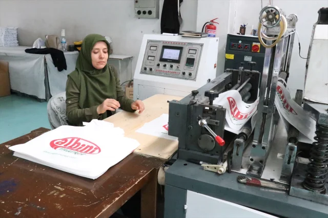 Yozgatlı Kadın Girişimci, Bez Çanta İhracatıyla Dikkat Çekiyor