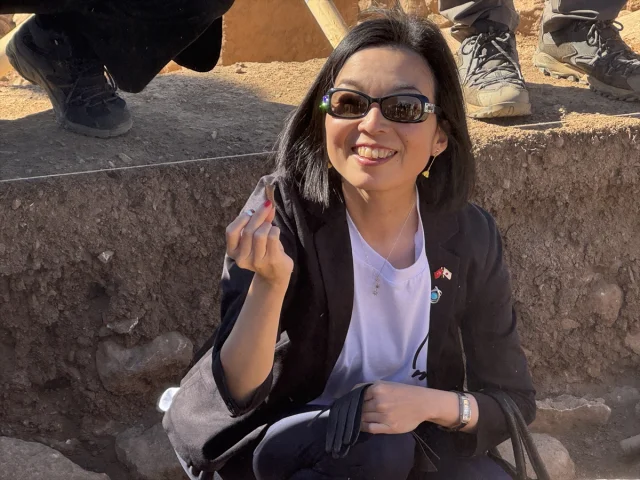 Japonya'nın Prensesi Akiko Şanlıurfa'da Arkeolojik Keşifte