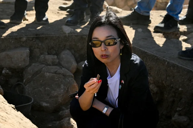 Japonya'nın Prensesi Akiko Şanlıurfa'da Arkeolojik Keşifte