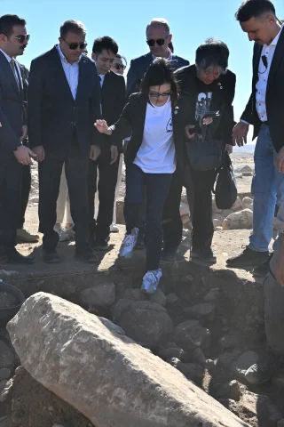 Japonya'nın Prensesi Akiko Şanlıurfa'da Arkeolojik Keşifte