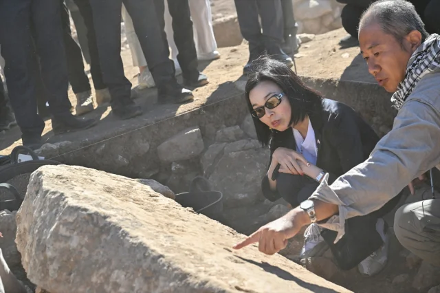 Japonya'nın Prensesi Akiko Şanlıurfa'da Arkeolojik Keşifte