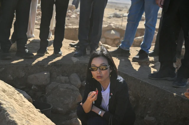 Japonya'nın Prensesi Akiko Şanlıurfa'da Arkeolojik Keşifte
