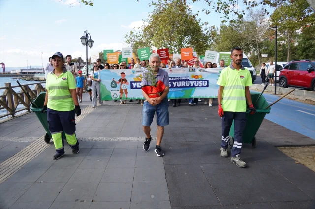 Tekirdağ'da Yeşil Miras Yürüyüşü Rüzgarı
