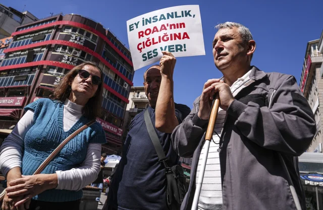 Gazzeli Görme Engelli Kızın Çığlığı Ankara'dan Duyuldu