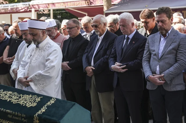 Gülden Samir'in Cenaze Töreninde Duygusal Anlar