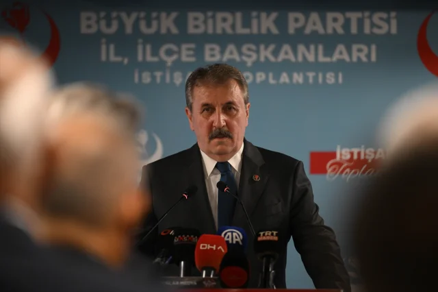 BBP Lideri Destici'den Çarpıcı Güvenlik Uyarısı