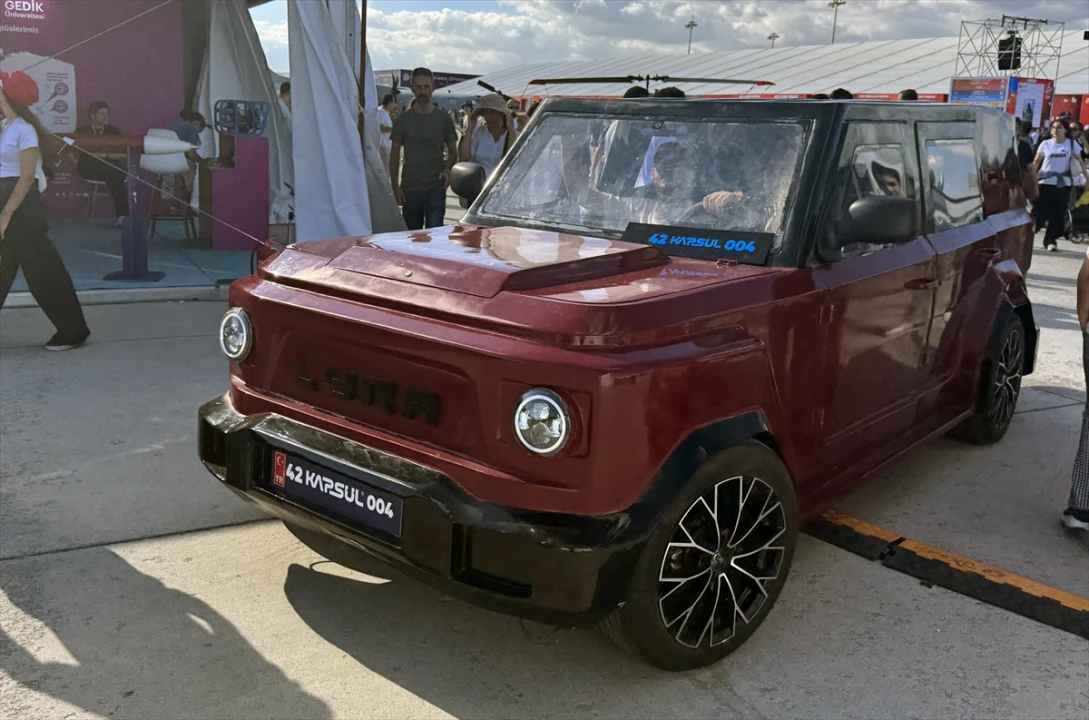 Teknofest'te Merak Uyandıran Proje: Öğrencilerin Elektrikli Araç İcadı