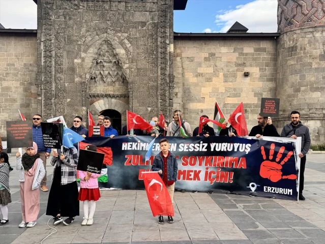 Erzurum'da Uzun Soluklu Protesto Yürüyüşü 97. Haftasına Girdi